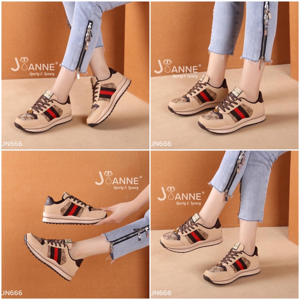 JOANNE Sporty Sneakers Shoes #JN666 ORIGINAL (RESTOCK)