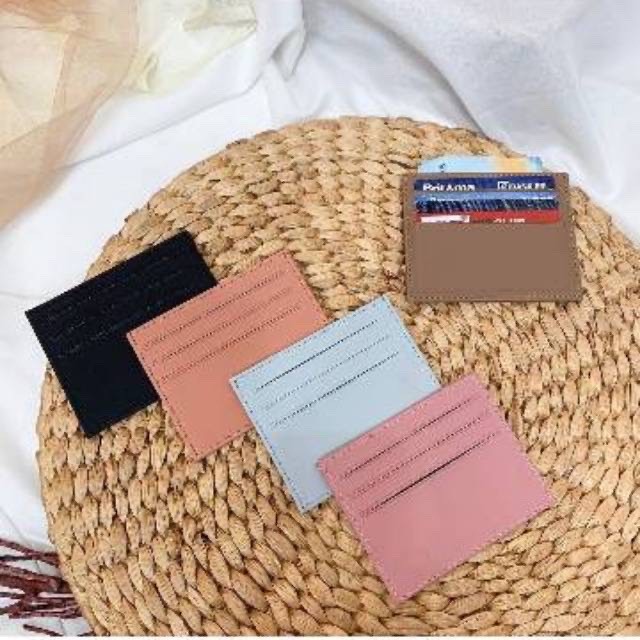 PA CARD HOLDER 6 SLOT + 1 SLOT FOR MONEY SAFIANO SOUVENIR MURAH BATAM BE TF057