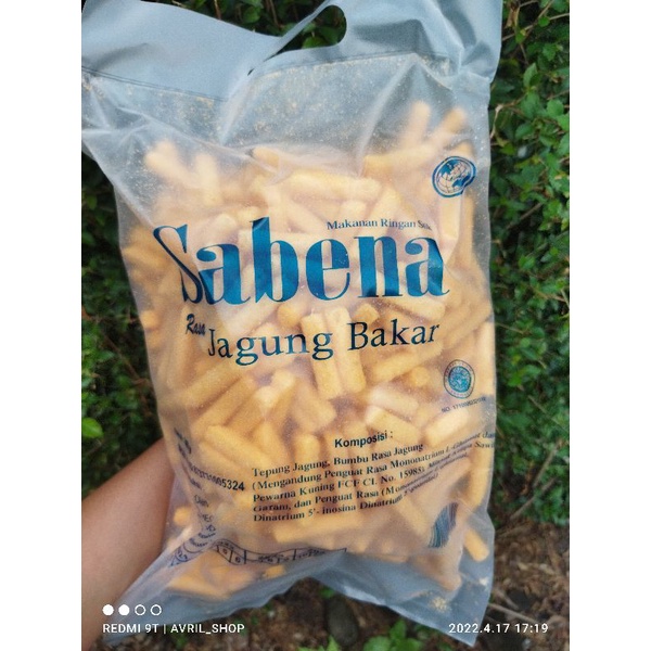 

sabena stik 360gr/sabena jagung bakar/sabena keju/camilan stik