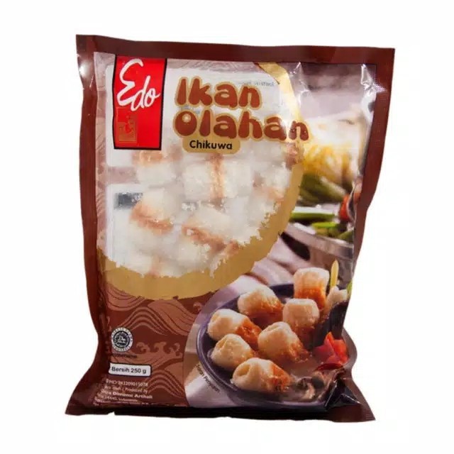 

Edo Chikuwa Ikan Olahan 250g