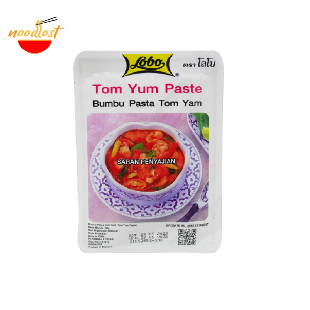 

LOBO TOM YUM PASTE 30 GRAM - Bumbu Tom Yum Thailand Instant