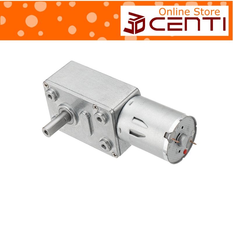 Motor GearBox DC JGY 370 Worm Gear Box High Torque JGY370 10RPM 30RPM 90RPM 150RPM 10 30 90 150 RPM