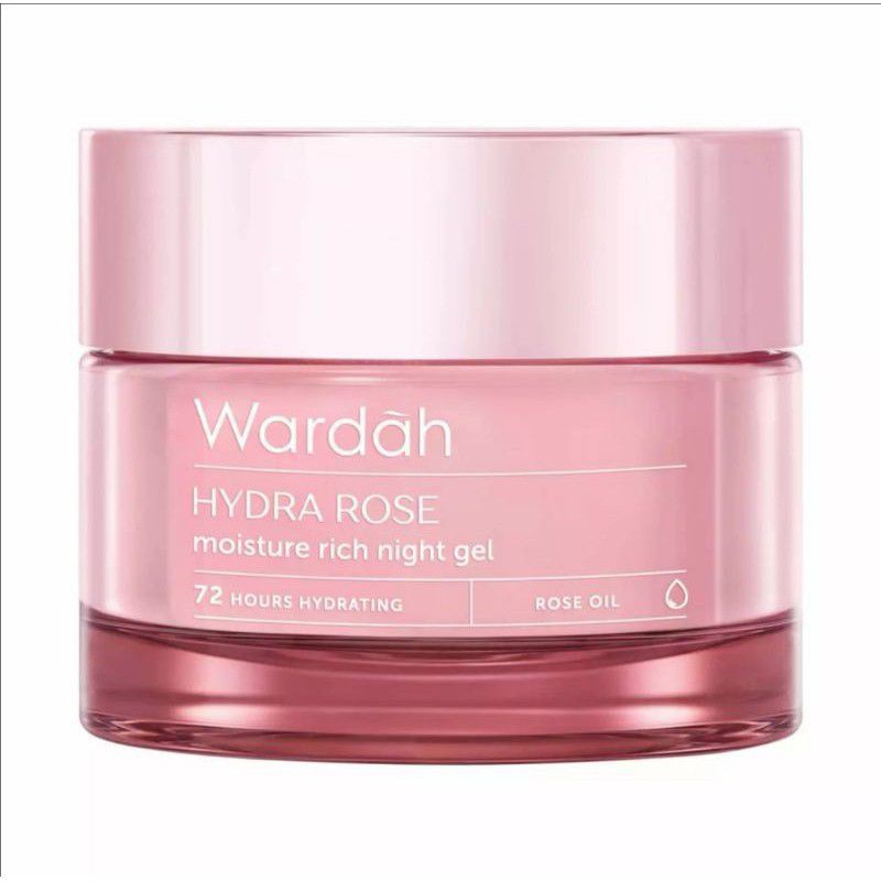 Wardah Hydra Rose Moisture Rich Night Gel 40 gr