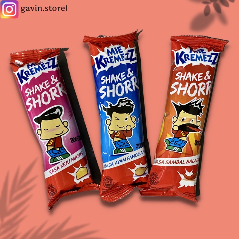 Jual Mie Kremez Shake And Shorr Mie Jaman Dulu Jajanan Jadul Hampers Birthday T Shopee 6502