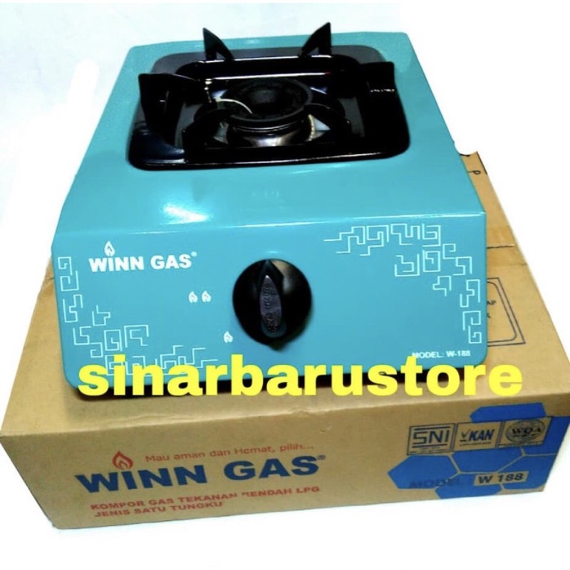 Kompor Gas 1 Tungku "Winn" W-188