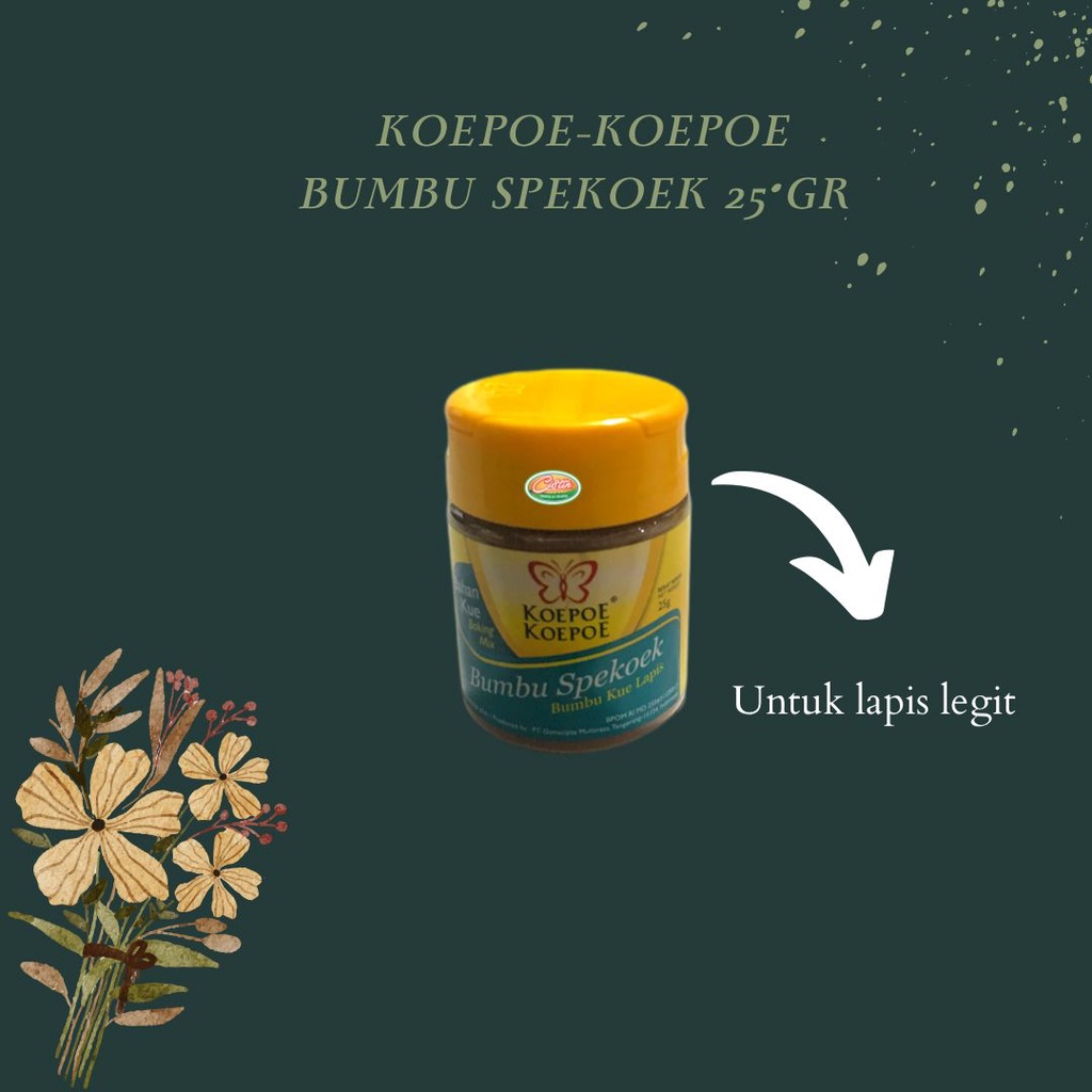 

Koepoe Koepoe Bumbu Spekuk 25g