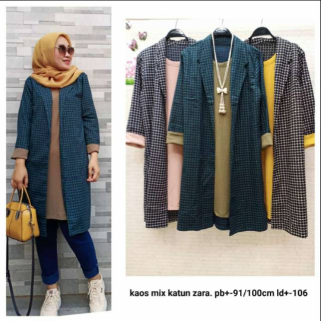 Blazer plus inner,( inner nyatu)
