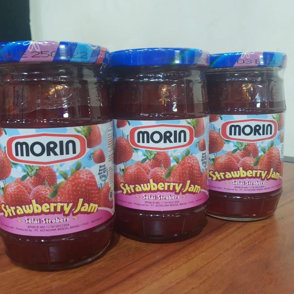 

Sikat Habis--MORIN Selai Jar 330gr (All Flavors)