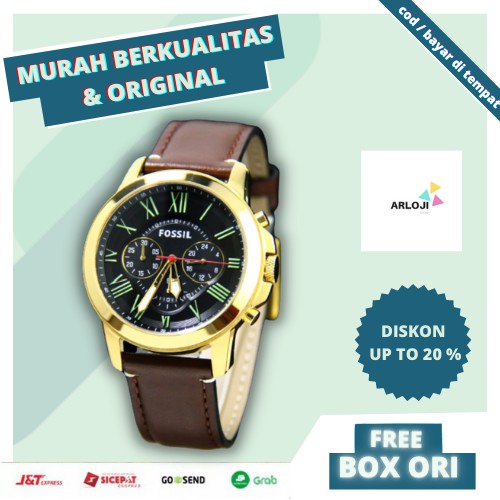 JAM TANGAN PRIA COWOK COWO LAKI LAKI ORIGINAL ASLI MURAH KEREN JAM TANGAN PRIA FOSSIL FS 5062