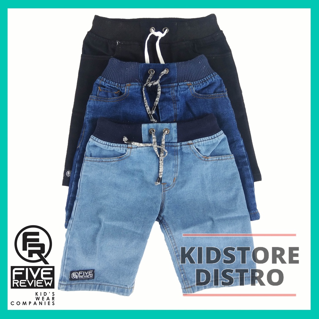 Celana Jeans Pendek Anak / Celana Pendek Anak / Celana Anak Jeans Denim Distro Five Review