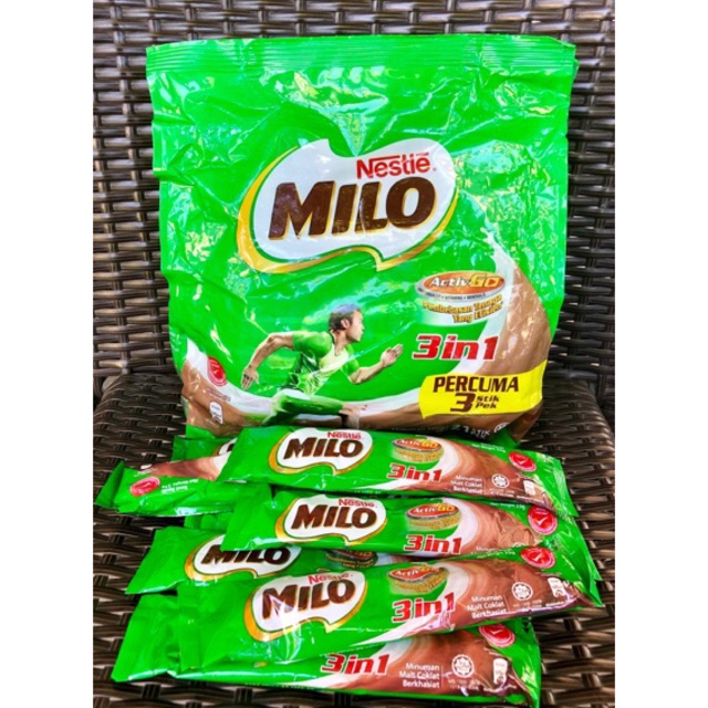 

Milo Malay Sachet (ecer)minim order 4pc jika tidak digabung order yg lain!!!