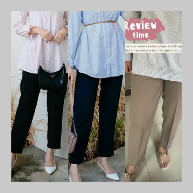 Fura Pants "Navy M" by Diana Restu