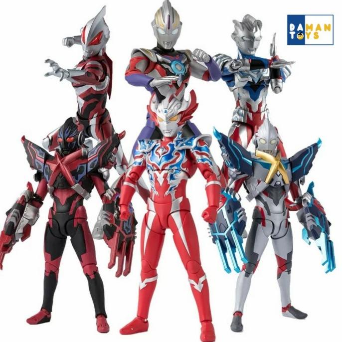 Shf Ultraman Orb Spacium Zeperion/ Ultraman X And Gomora Armor Terlaris