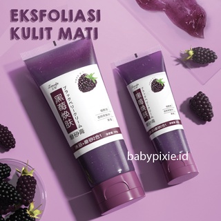 Blackberry Exfoliating Gel Body Scrub Protects the skin from the harmful effects of the sun 200ml XX072