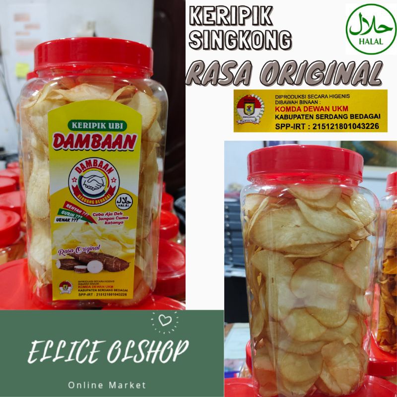 

Keripik Singkong Ubi Rasa ORIGINAL Dambaan