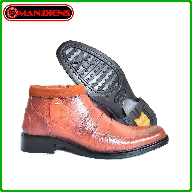 MANDIENS  SJ179 Sepatu Kulit Sapi Asli Original Medali Export Quality