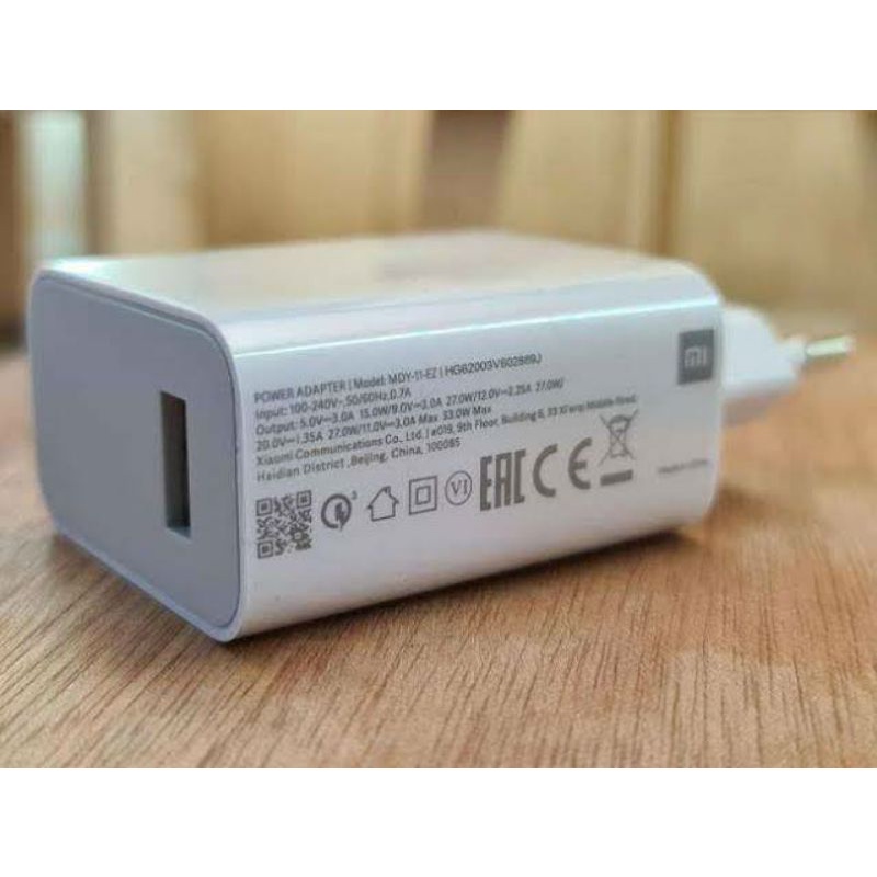 charger ori xiomi not 9