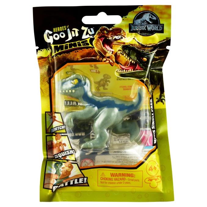 Mainan Figur Heroes of Goo Jit Zu Jurassic World Minis Single Pack