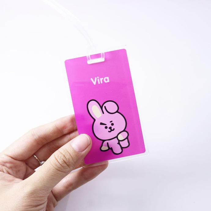 

Bag Tag Custom | BTS BT 21 BERMUTU