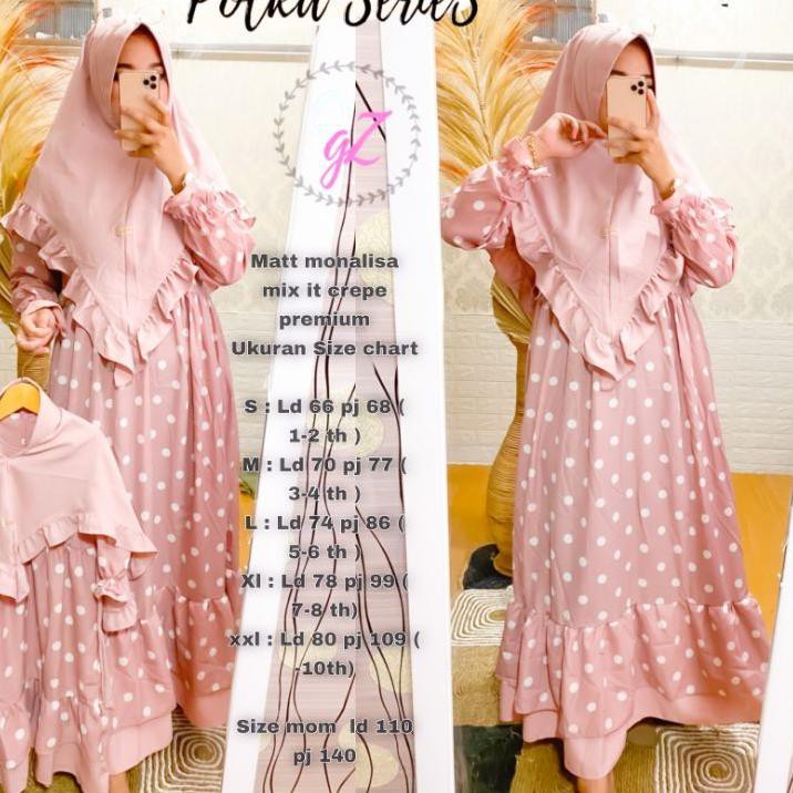 ☪ gamis couple gamis ibu anak pakaian muslim ibu dan anak ori gwenza ➣