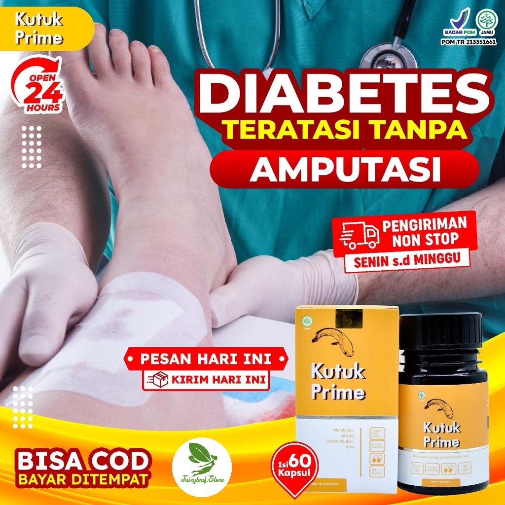 Kutuk Prime – Kutuk Kapsul Kutuk Prime 100% Ekstrak Ikan Gabus Atasi Luka Operasi Sembuhkan Diabetes Cepat Keringkan Luka Operasi Turunkan Kadar Gula Cegah Infeksi Pada Luka Atasi Luka Bakar Kecelakaan