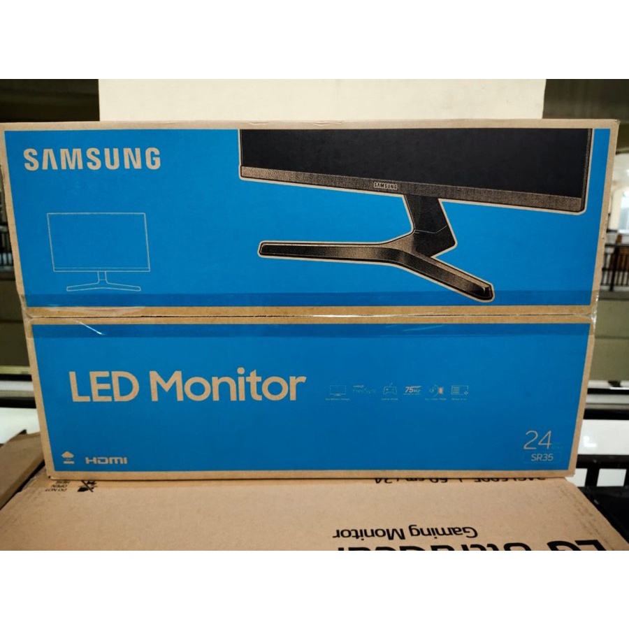 LED SAMSUNG S24R350FHE Monitor 24Inch FHD IPS 75Hz FRAMELESS