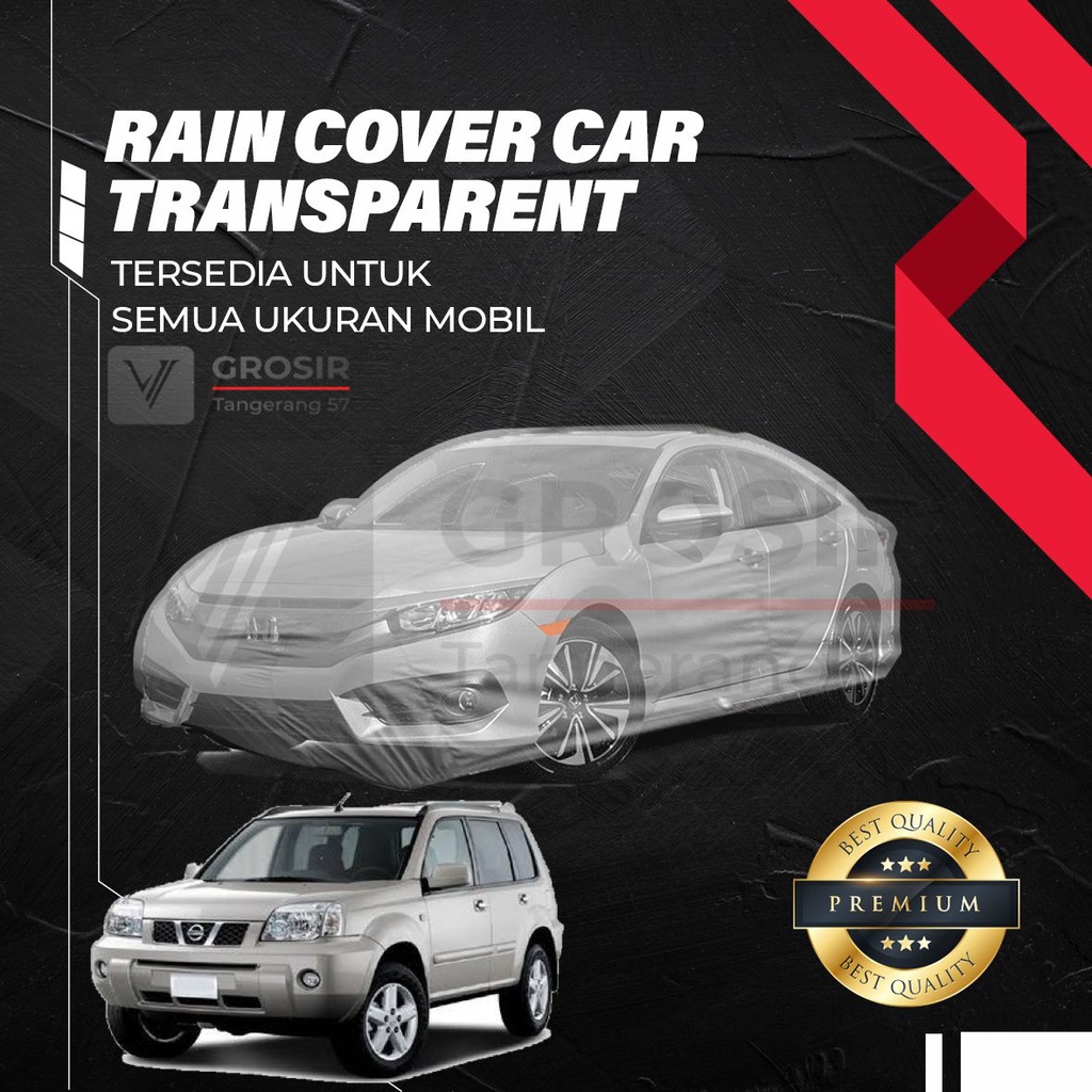 Sarung Mobil Transparan Xtrail T30 2003-2008 / Transparent Body Cover Xtrail T30 2003-2008