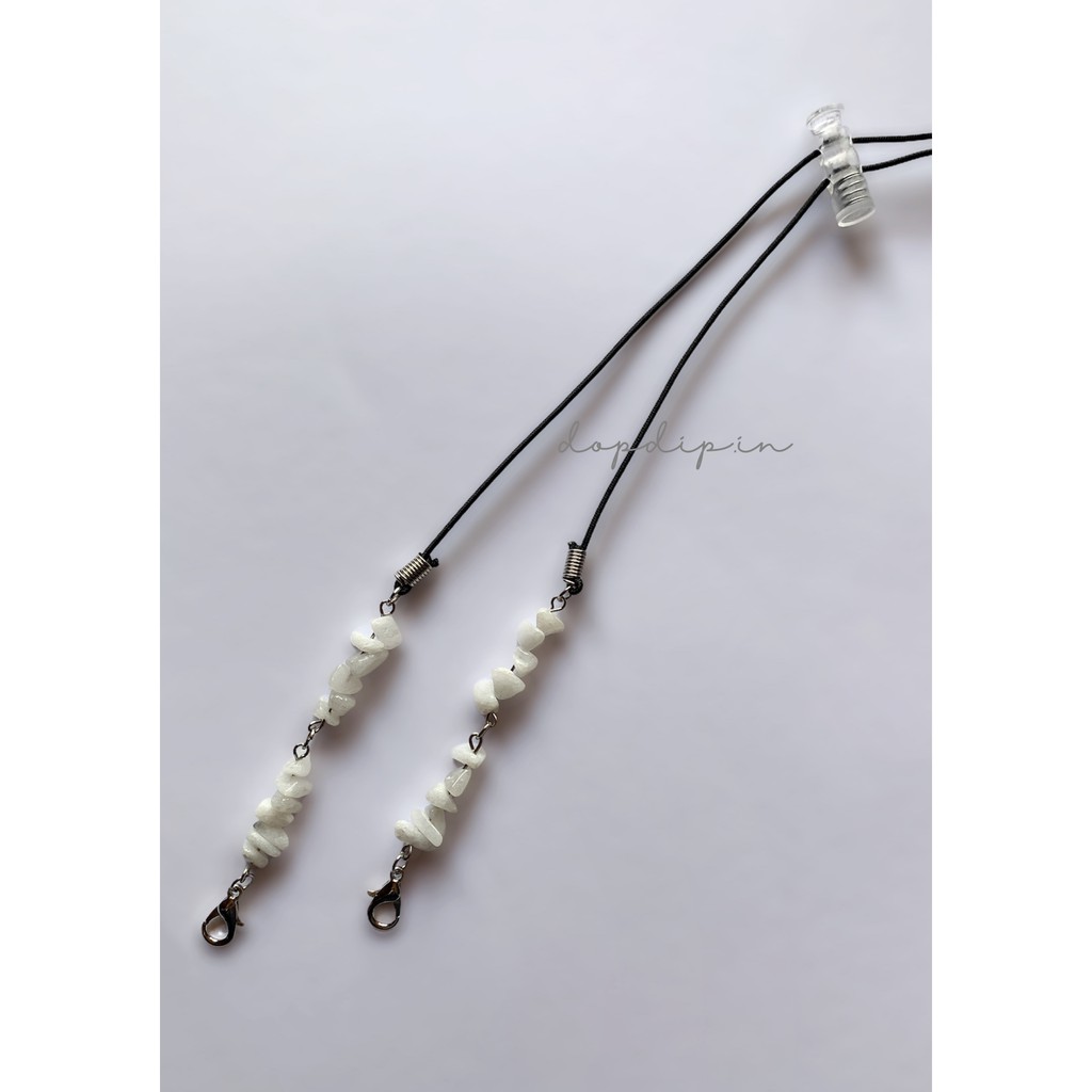 Agata Strap Mask Kalung Rantai Tali Masker Serut Konektor Headloop