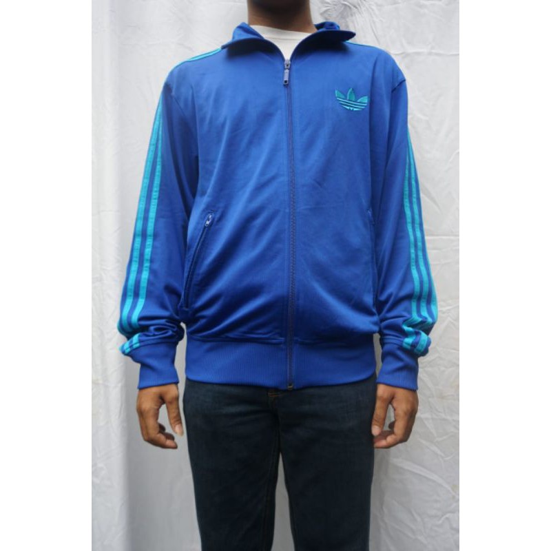 jaket tracktop adidas firebird original second size M fit L