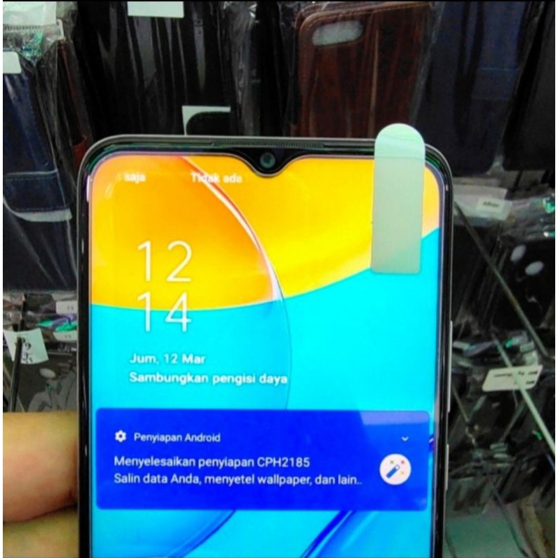 Oppo A15 A15s A31 tempered glass anti gores kaca bening