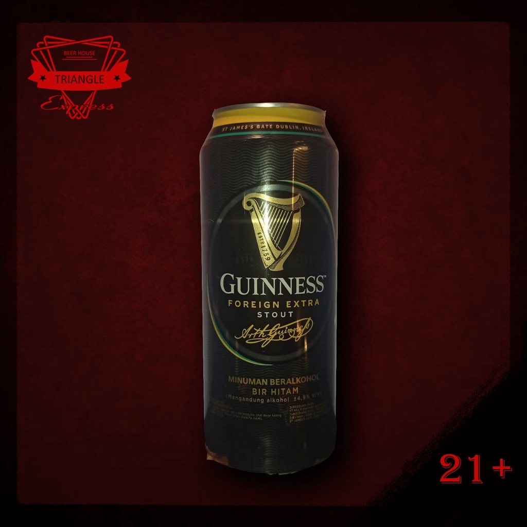 Jual Guinness Can 500 Ml Shopee Indonesia