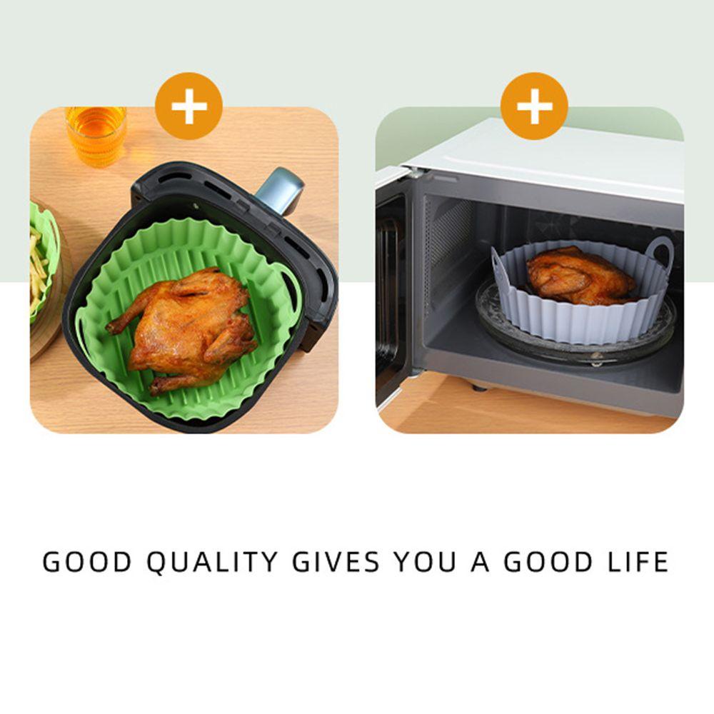 Preva Silicone Pot Grill Pot Tray Reusable Pizza Plate AirFryer Aksesoris Baking Basket