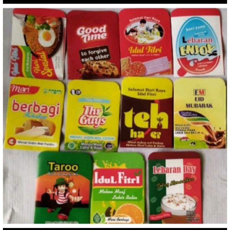 

Amplop Lebaran Snack Unik Isi 10 Pcs