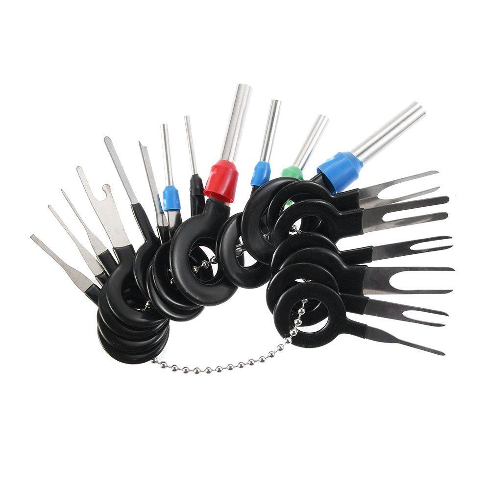 Nanas 36PCS Alat Pelepas Terminal Mobil Aksesoris Praktis Merakit &amp; Bongkar Pasang Wire Plug Connector Extractor