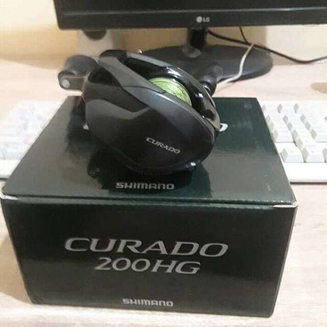 Rell shimano curado 200hg