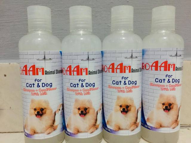 Shampo Kucing Long Hair Shampo Conditioner BOAAM Untuk Kucing Anjing