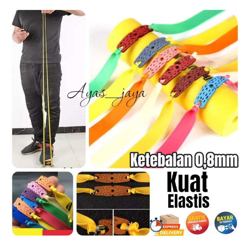 keret ketapel/flatban/karet ketapel qtt/ketapel