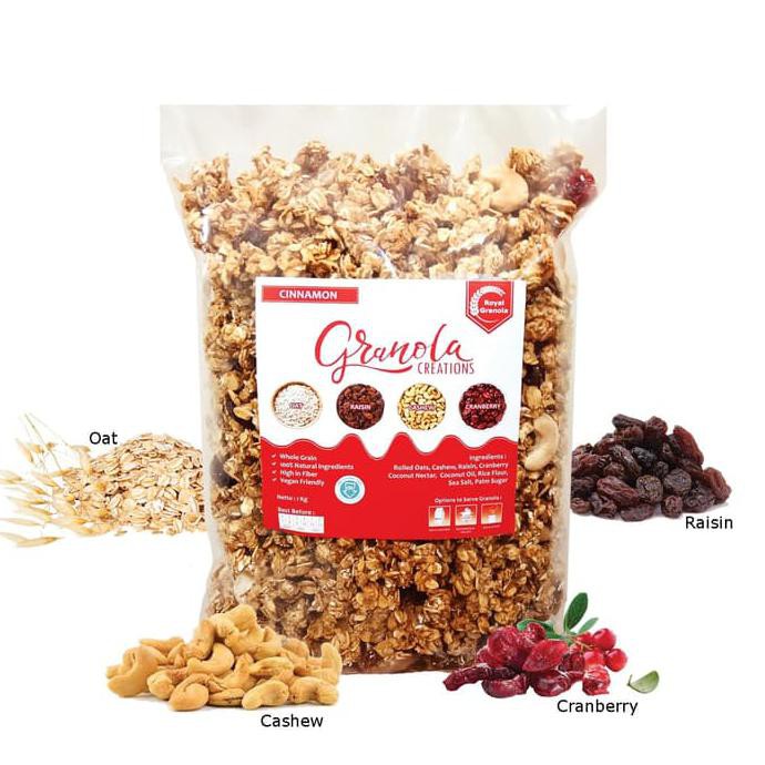 

ROYAL Granola Creations CINNAMON 1KG - CINNAMON