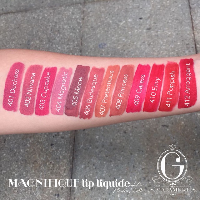 Madame Gie Classic Series Lip Liquide Matte Lip Cream Matte