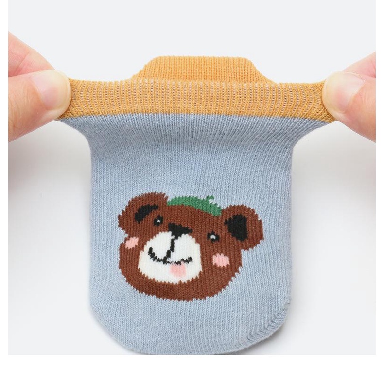 1234OS - PART II THREADED SOCKS / KAOS KAKI TANDUK BAYI GAMBAR ANIMALS BAHAN KATUN KNIT NYAMAN DI PAKAI IMPORT.