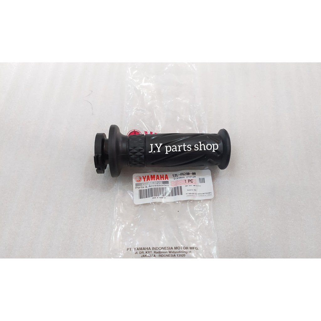 HANDGRIP HANDFAT HAND FAT GRIP ASSY KANAN GAS MIO LAMA SPORTY SMILE SOUL ORIGINAL YGP 5TL-F6240-00