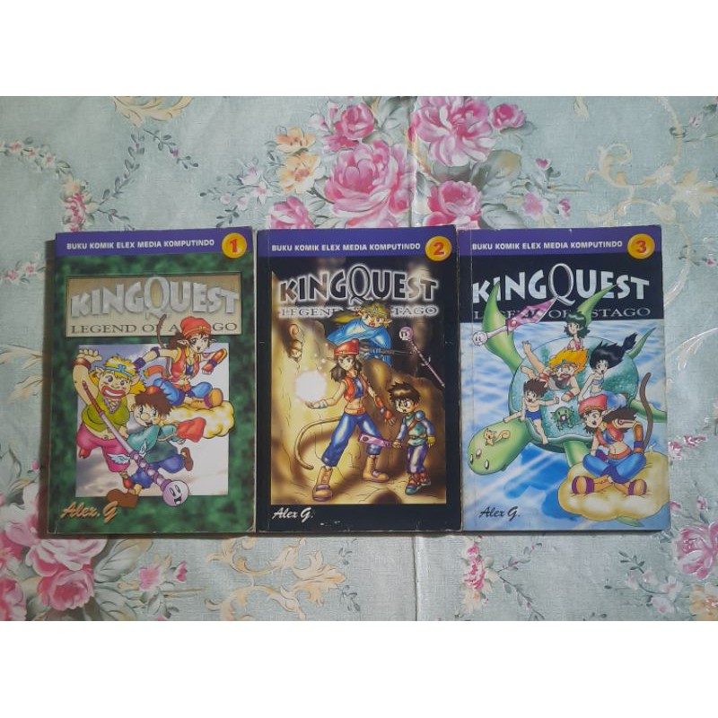 Komik Komedi: King Quest Legend Of Astago 1-3 tamat (Alex G)