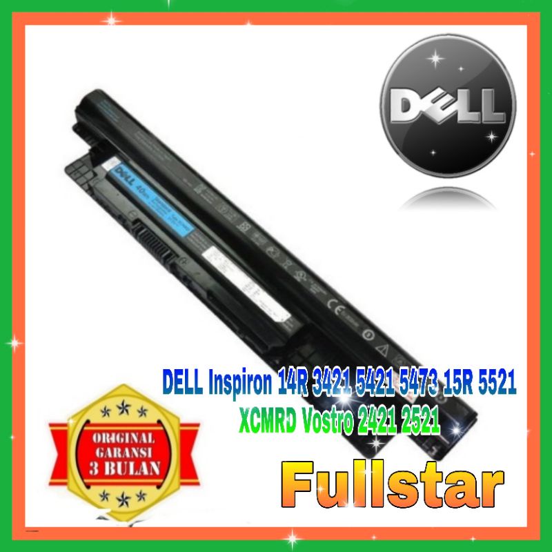 BATERAI Laptop DELL INSPIRON  Original 3421 5421 5437 XCMRD