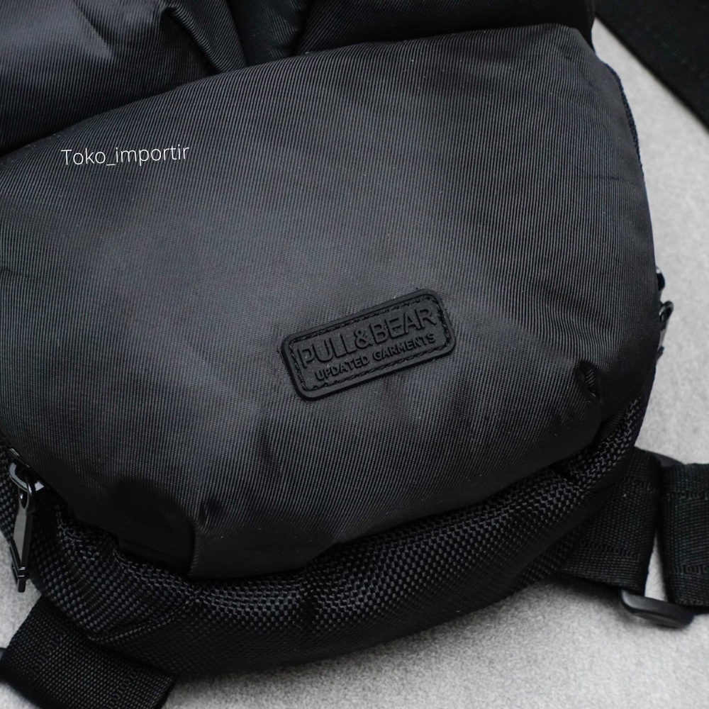 Tas Pull&amp;Bear Slingbag Pria Kualitas Import Mirror Original