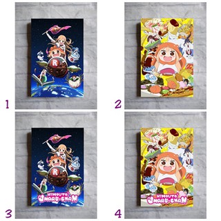 Poster anime himouto umaru chan hiasan dinding kayu  size 