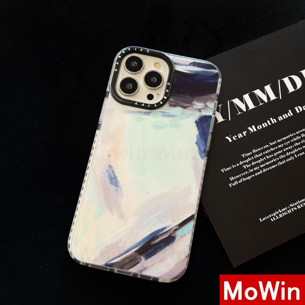 Casing Silikon Iphone 13 Pro Max 12 Pro Max 11 Pro Max Xr Xs Max 11 12 7 + Shockproof Motif Lukisan Abstrak