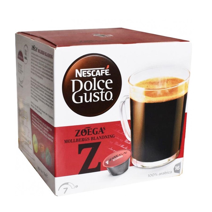 

Kopi - Nescafe Dolce Gusto Zoegas Mollbergs Blandning Coffee Capsule