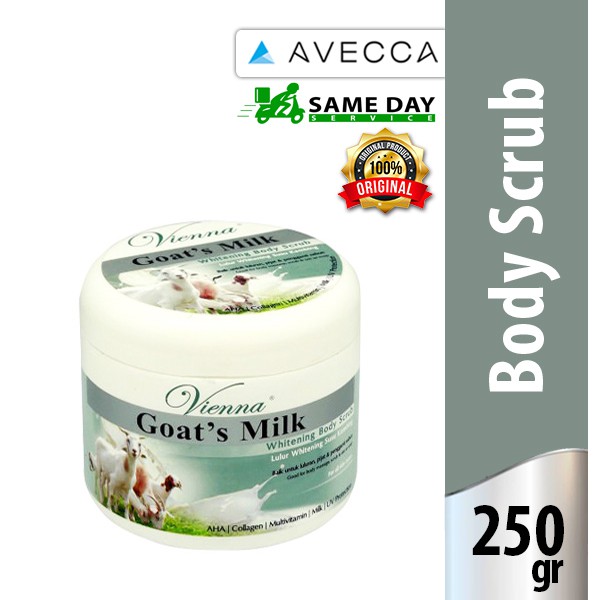 Vienna Goat�S Milk Whitening Body Scrub / Lulur Mandi