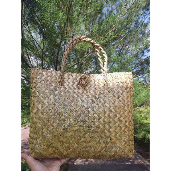 TAS PURUN ANYAMAN KHAS KALIMANTAN SELATAN 0021