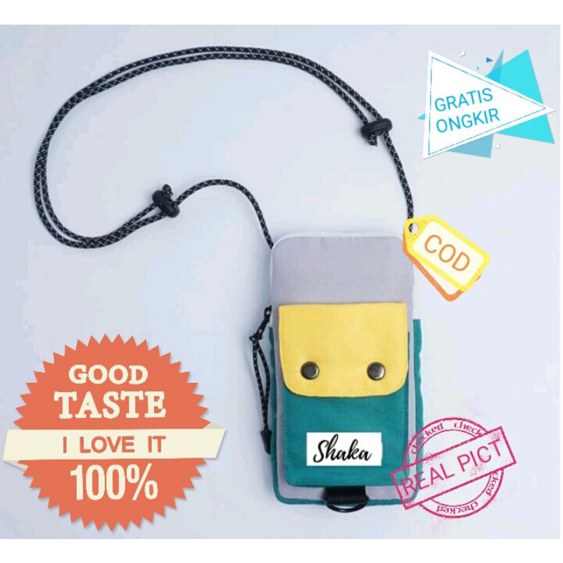 TAS SELEMPANG KECIL HP MINI PRIA WANITA MURAH